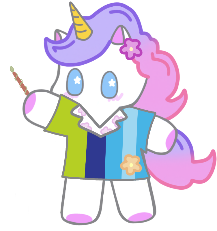 Pointing Unicorn